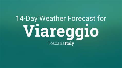 weather viareggio italy|Viareggio, Italy 14 Day Weather Forecast .